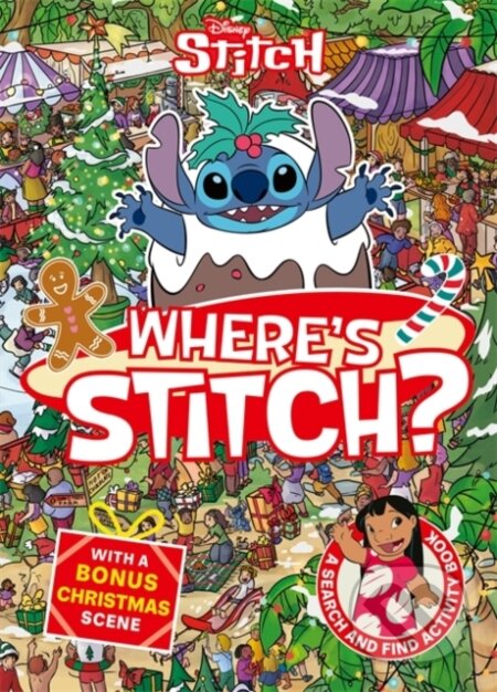 Kniha: Where's Stitch? LIMITED CHRISTMAS EDITION (Walt Disney). Bonnier Books, 2025 Kniha: Where's Stitch? LIMITED CHRISTMAS EDITION (Walt Disney). Bonnier Books, 2025