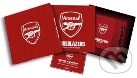 Kniha: Dárkový set FC Arsenal kalendář - diář - propiska (31,4 x 31,4 x 4,1 cm) (Arsenal Pulp Press). Arsenal Pulp Press, 2025 Kniha: Dárkový set FC Arsenal kalendář - diář - propiska (31,4 x 31,4 x 4,1 cm) (Arsenal Pulp Press). Arsenal Pulp Press, 2025
