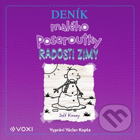 Audiokniha: Deník malého poseroutky 13 (audiokniha) (Jeff Kinney). Voxi, 2025 Audiokniha: Deník malého poseroutky 13 (audiokniha) (Jeff Kinney). Voxi, 2025