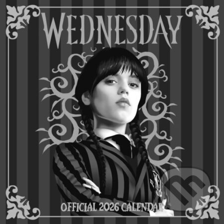 Kniha: Oficiální nástěnný kalendář 2026 Netflix: Wednesday s plakátem (SQ 30,5 x 30,5|61 cm) (Wednesday Books). Wednesday Books, 2025 Kniha: Oficiální nástěnný kalendář 2026 Netflix: Wednesday s plakátem (SQ 30,5 x 30,5|61 cm) (Wednesday Books). Wednesday Books, 2025