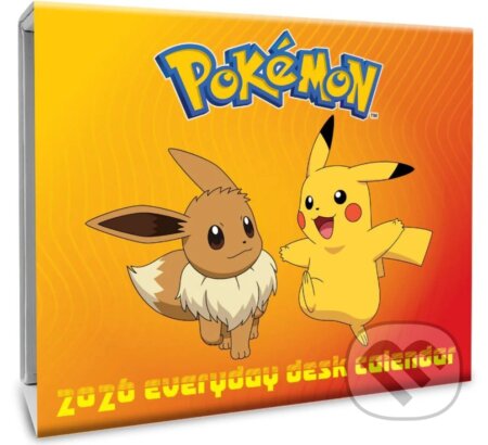Oficiální stolní trhací kalendář 2026: Pokémoni (15 x 13 x 4 cm) (Pokemon). Pokemon, 2025 Oficiální stolní trhací kalendář 2026: Pokémoni (15 x 13 x 4 cm) (Pokemon). Pokemon, 2025