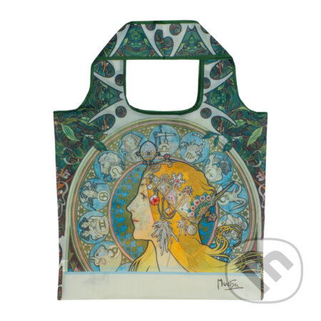 Skladacia nákupná taška Alfons Mucha – Zodiak (Notique). Notique, 2025 Skladacia nákupná taška Alfons Mucha – Zodiak (Notique). Notique, 2025