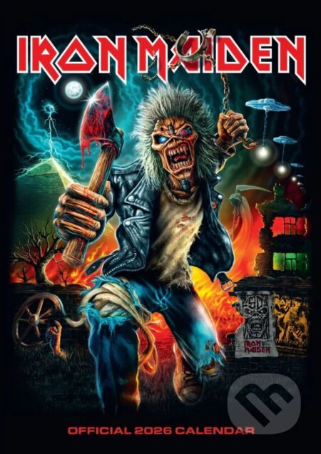 Oficiální kalendář 2026: Iron Maiden (A3 29,7 x 42 cm) (Iron Maiden). Iron Maiden, 2025 Oficiální kalendář 2026: Iron Maiden (A3 29,7 x 42 cm) (Iron Maiden). Iron Maiden, 2025