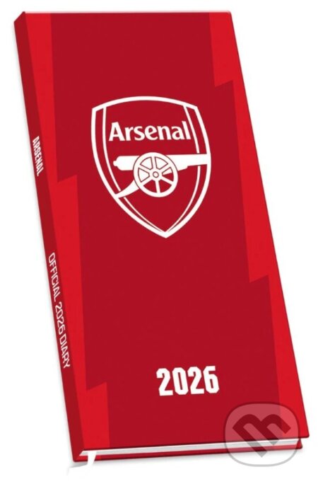 Kniha: Slim diář 2026 FC Arsenal (8,3 x 16,5 x 1,5 cm) (Arsenal Pulp Press). Arsenal Pulp Press, 2025 Kniha: Slim diář 2026 FC Arsenal (8,3 x 16,5 x 1,5 cm) (Arsenal Pulp Press). Arsenal Pulp Press, 2025