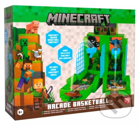 Spoločenská hra: Minecraft Arcade Basketball (Albi). Albi, 2025 Spoločenská hra: Minecraft Arcade Basketball (Albi). Albi, 2025