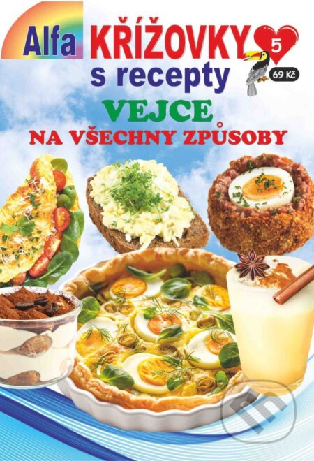Kniha: Křížovky s recepty 5/2025 - Vejce na všechny způsoby (Alfasoft). Alfasoft, 2025 Kniha: Křížovky s recepty 5/2025 - Vejce na všechny způsoby (Alfasoft). Alfasoft, 2025