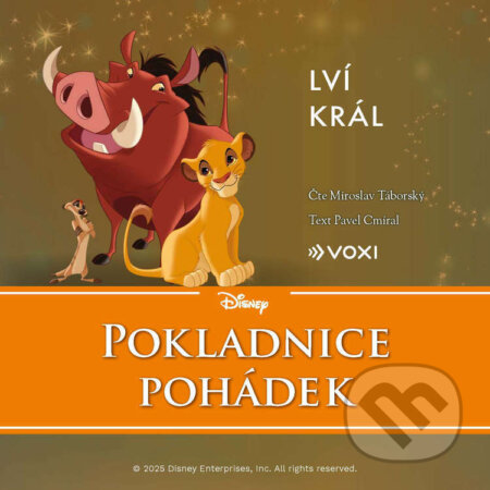 Audiokniha: Disney - Lví král (Pavel Cmíral). Voxi, 2025 Audiokniha: Disney - Lví král (Pavel Cmíral). Voxi, 2025