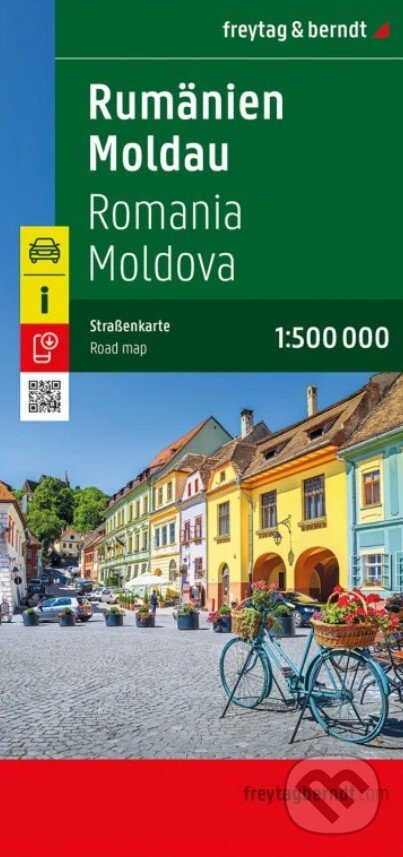 Rumunsko, Moldavsko 1: 500 000 (freytag&berndt). freytag&berndt, 2025 Rumunsko, Moldavsko 1: 500 000 (freytag&berndt). freytag&berndt, 2025