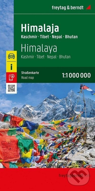 Kniha: Himálaj 1:1 100 000 / automapa (freytag&berndt). freytag&berndt, 2026 Kniha: Himálaj 1:1 100 000 / automapa (freytag&berndt). freytag&berndt, 2026