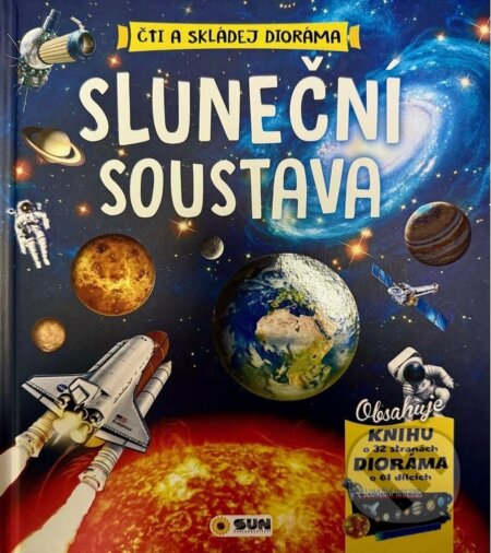 Kniha: Čti a skládej Dioráma: Sluneční soustava (SUN). SUN Kniha: Čti a skládej Dioráma: Sluneční soustava (SUN). SUN