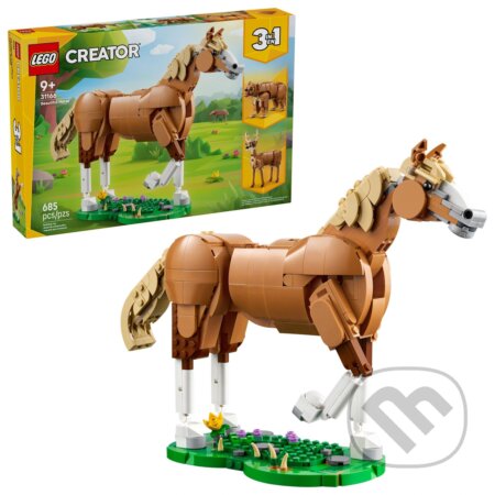 Společenská hra: LEGO® Creator 3 v 1 31166 Krásny kôň (LEGO). LEGO, 2025 Společenská hra: LEGO® Creator 3 v 1 31166 Krásny kôň (LEGO). LEGO, 2025