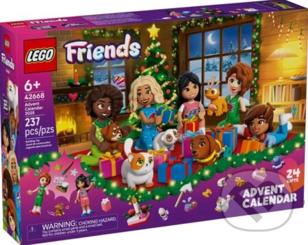 Společenská hra: LEGO® Friends 42668 Adventný kalendár 2025 (LEGO). LEGO, 2025 Společenská hra: LEGO® Friends 42668 Adventný kalendár 2025 (LEGO). LEGO, 2025