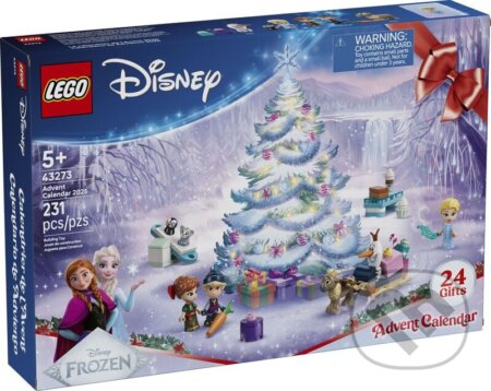 Společenská hra: LEGO® Disney 43273 Adventný kalendár 2025 (LEGO). LEGO, 2025 Společenská hra: LEGO® Disney 43273 Adventný kalendár 2025 (LEGO). LEGO, 2025