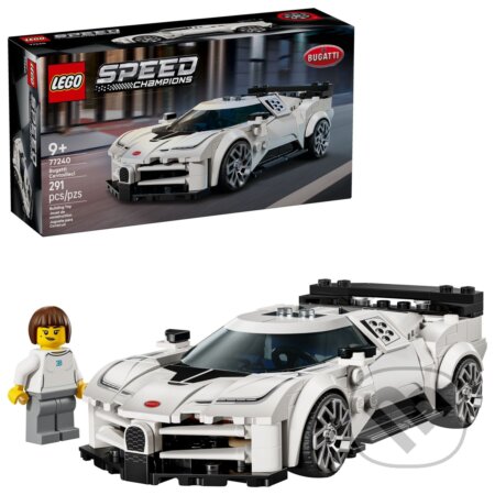 Společenská hra: LEGO® Speed Champions 77240 Hyper športové auto Bugatti Centodieci (LEGO). LEGO, 2025 Společenská hra: LEGO® Speed Champions 77240 Hyper športové auto Bugatti Centodieci (LEGO). LEGO, 2025
