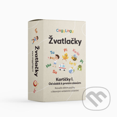 Společenská hra: Žvatlačky I. – Od slabik k prvním slovům (Cingy Lingy). Cingy Lingy Společenská hra: Žvatlačky I. – Od slabik k prvním slovům (Cingy Lingy). Cingy Lingy