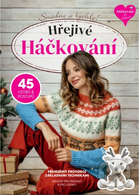 Kniha: Hřejivé Háčkování (Extra Publishing). Extra Publishing, 2025 Kniha: Hřejivé Háčkování (Extra Publishing). Extra Publishing, 2025