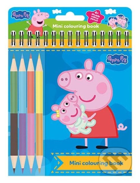 Mini omalovánky s pastelkami Prasátko Peppa (Jiří Models). Jiří Models, 2025 Mini omalovánky s pastelkami Prasátko Peppa (Jiří Models). Jiří Models, 2025