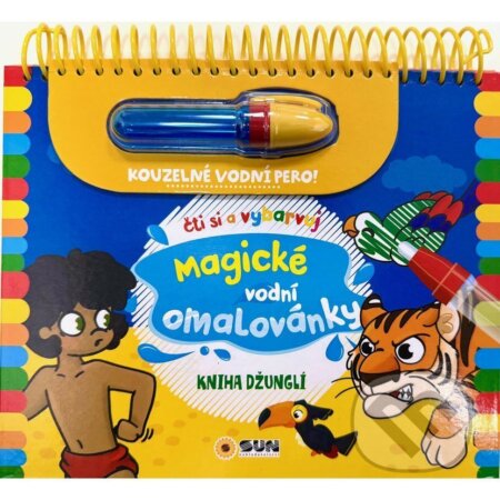 Kniha: Magické vodní omalovánky - Kniha džunglí (SUN). SUN, 2025 Kniha: Magické vodní omalovánky - Kniha džunglí (SUN). SUN, 2025