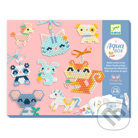 Spoločenská hra: Chlpatí kamaráti: Artistic Aqua (Djeco). Djeco, 2025 Spoločenská hra: Chlpatí kamaráti: Artistic Aqua (Djeco). Djeco, 2025