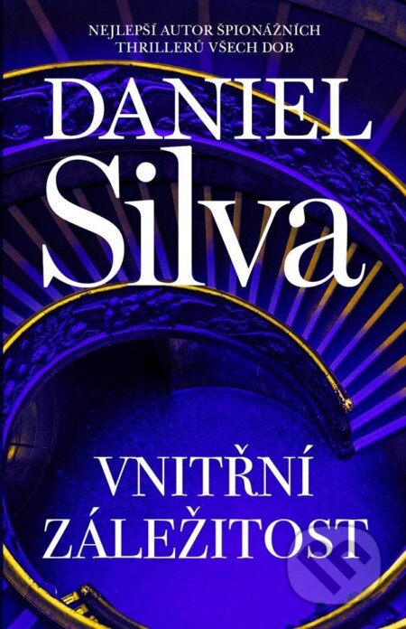Kniha: Vnitřní záležitost (Daniel Silva). HarperCollins, 2026 Kniha: Vnitřní záležitost (Daniel Silva). HarperCollins, 2026