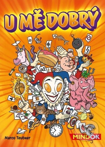 Spoločenská hra: U mě dobrý (Marco Teubner). Mindok, 2025 Spoločenská hra: U mě dobrý (Marco Teubner). Mindok, 2025