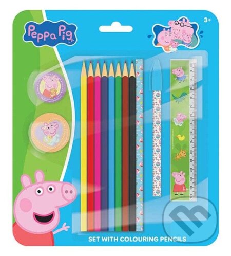 Set s pastelkami Prasátko Peppa (Jiří Models). Jiří Models, 2025 Set s pastelkami Prasátko Peppa (Jiří Models). Jiří Models, 2025