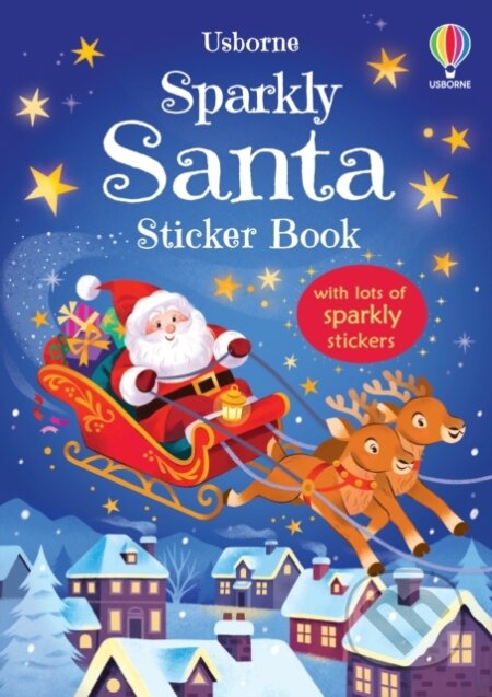 Kniha: Sparkly Santa Sticker Book (Alice Beecham). Usborne, 2025 Kniha: Sparkly Santa Sticker Book (Alice Beecham). Usborne, 2025