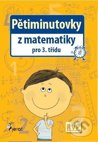 Kniha: Pětiminutovky z matematiky pro 3. třídu (Petr Šulc a Filip Škoda). Pierot, 2026 Kniha: Pětiminutovky z matematiky pro 3. třídu (Petr Šulc a Filip Škoda). Pierot, 2026