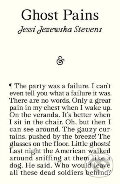 Kniha: Ghost Pains (Jessi Jezewska Stevens). And Other Stories, 2024 Kniha: Ghost Pains (Jessi Jezewska Stevens). And Other Stories, 2024