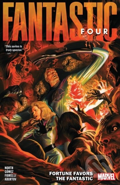 Kniha: Fantastic Four by Ryan North Vol. 4: Fortune Favors The Fantastic (Ryan North). , 2024 Kniha: Fantastic Four by Ryan North Vol. 4: Fortune Favors The Fantastic (Ryan North). , 2024