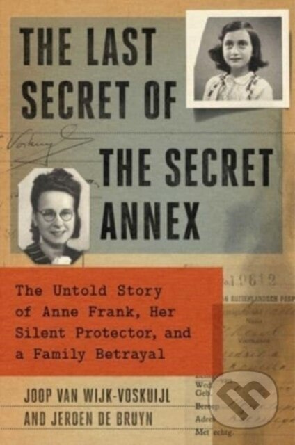 Kniha: Last Secret of the Secret Annex (Jeroen De Bruyn a Joop van Wijk-Voskuijl). Simon & Schuster, 2023 Kniha: Last Secret of the Secret Annex (Jeroen De Bruyn a Joop van Wijk-Voskuijl). Simon & Schuster, 2023