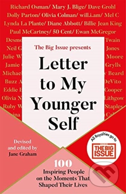 Kniha: Letter To My Younger Self (Jane Graham a The Big Issue). Blink Publishing, 2021 Kniha: Letter To My Younger Self (Jane Graham a The Big Issue). Blink Publishing, 2021
