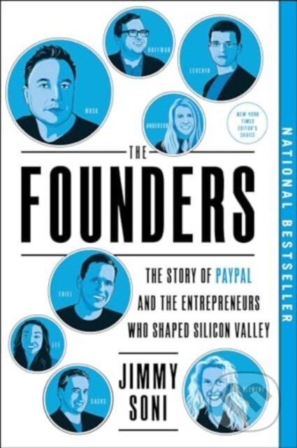 Kniha: Founders (Jimmy Soni). Simon & Schuster, 2024 Kniha: Founders (Jimmy Soni). Simon & Schuster, 2024