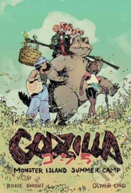 Kniha: Godzilla: Monster Island Summer Camp (Oliver Ono a Rosie Knight). Idea & Design Works, 2024 Kniha: Godzilla: Monster Island Summer Camp (Oliver Ono a Rosie Knight). Idea & Design Works, 2024