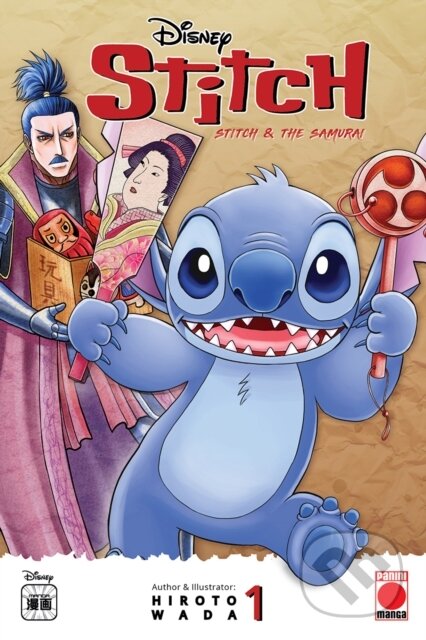 Kniha: Stitch & The Samurai Vol. 1 (Hiroto Wada). Panini Books, 2024 Kniha: Stitch & The Samurai Vol. 1 (Hiroto Wada). Panini Books, 2024