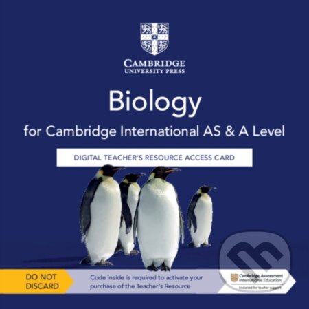 Kniha: BIOLOGY AS/A LEVEL TEACH RES CARD DIGI5E (David Martindill, Matthew Parkin a Mary Jones). , 2020 Kniha: BIOLOGY AS/A LEVEL TEACH RES CARD DIGI5E (David Martindill, Matthew Parkin a Mary Jones). , 2020