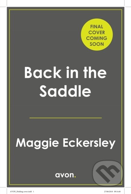Kniha: Back in the Saddle (Maggie Eckersley). Avon, 2025 Kniha: Back in the Saddle (Maggie Eckersley). Avon, 2025