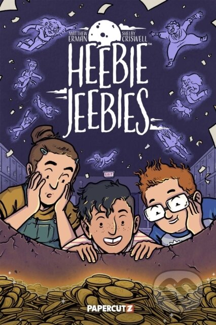 Kniha: Heebie Jeebies (Matthew Erman). Papercutz, 2025 Kniha: Heebie Jeebies (Matthew Erman). Papercutz, 2025