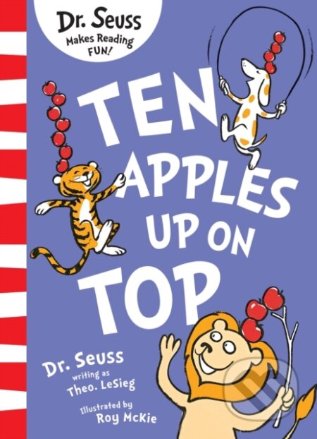 Kniha: Ten Apples Up on Top (Dr Seuss). HarperCollins, 2022 Kniha: Ten Apples Up on Top (Dr Seuss). HarperCollins, 2022