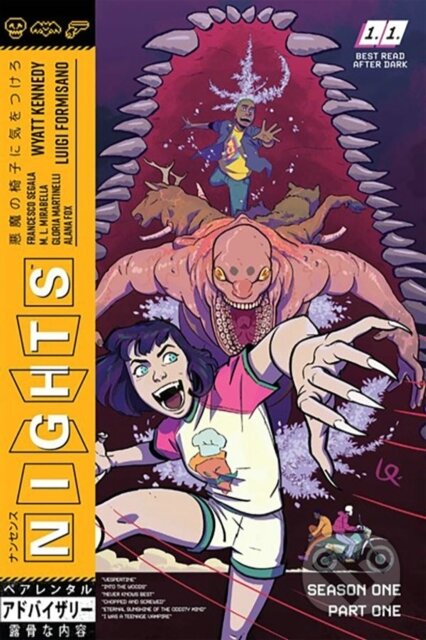 Kniha: Nights Volume 1 (Wyatt Kennedy). Image Comics, 2024 Kniha: Nights Volume 1 (Wyatt Kennedy). Image Comics, 2024