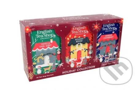 Kávy a čaje: Holiday Collections - Burgundy Assortment 3x20ks (English Tea Shop). English Tea Shop, 2025 Kávy a čaje: Holiday Collections - Burgundy Assortment 3x20ks (English Tea Shop). English Tea Shop, 2025