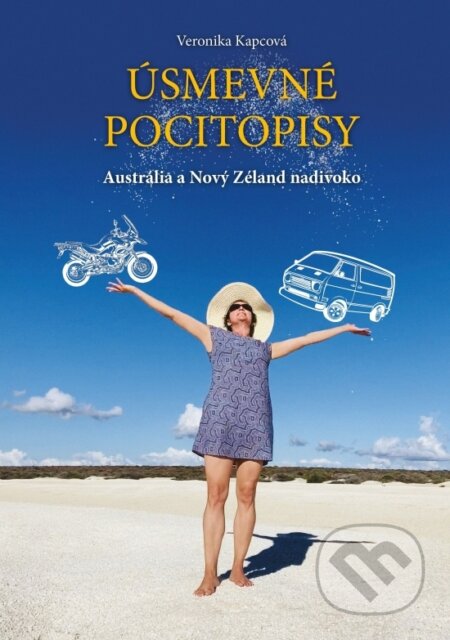 Kniha: Úsmevné pocitopisy 4: Austrália a Nový Zéland nadivoko (Veronika Kapcová). Elist, 2025 Kniha: Úsmevné pocitopisy 4: Austrália a Nový Zéland nadivoko (Veronika Kapcová). Elist, 2025