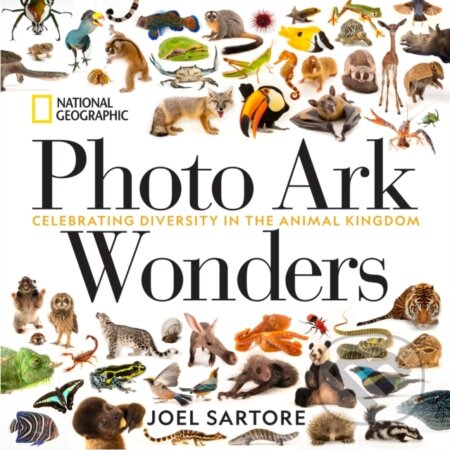 Kniha: Photo Ark Wonders (Joel Sartore). National Geographic Society, 2021 Kniha: Photo Ark Wonders (Joel Sartore). National Geographic Society, 2021