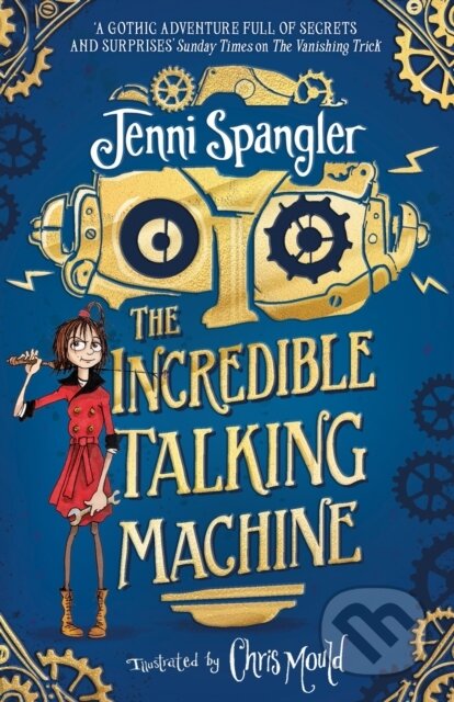 Kniha: The Incredible Talking Machine (Jenni Spangler). Simon & Schuster, 2021 Kniha: The Incredible Talking Machine (Jenni Spangler). Simon & Schuster, 2021