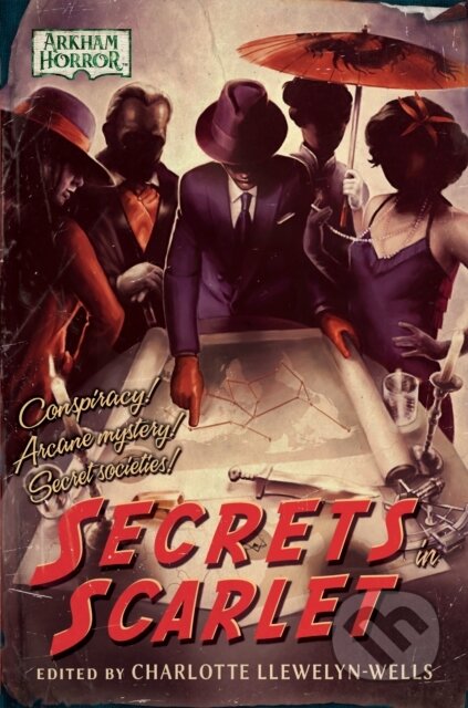 Kniha: Secrets in Scarlet (Carrie Harris, Charlotte Llewelyn-Wells, Steven Philip Jones, MJ Newman, Lisa Smedman, Josh Reynolds, Jason Fischer, James Fadeley, Davide Mana a David Annandale). Aconyte, 2023 Kniha: Secrets in Scarlet (Carrie Harris, Charlotte Llewelyn-Wells, Steven Philip Jones, MJ Newman, Lisa Smedman, Josh Reynolds, Jason Fischer, James Fadeley, Davide Mana a David Annandale). Aconyte, 2023