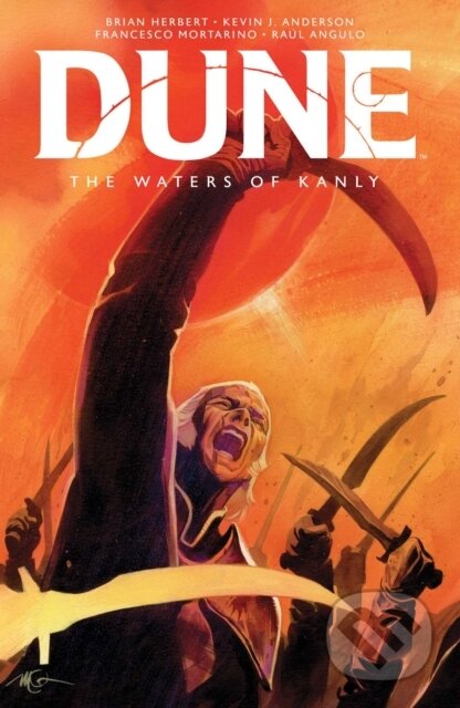 Kniha: Dune: The Waters of Kanly (Brian Herbert a Kevin J. Anderson). Boom! Studios, 2023 Kniha: Dune: The Waters of Kanly (Brian Herbert a Kevin J. Anderson). Boom! Studios, 2023