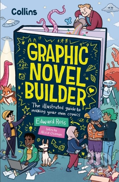 Kniha: Graphic Novel Builder (Edward Ross). Collins, 2024 Kniha: Graphic Novel Builder (Edward Ross). Collins, 2024