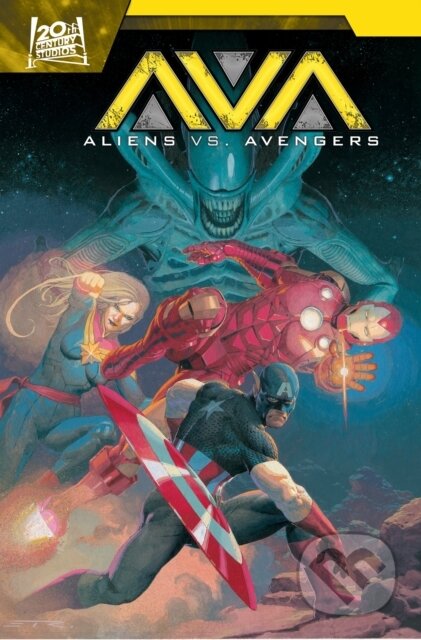 Kniha: Aliens Vs. Avengers (Jonathan Hickman). Marvel, 2025 Kniha: Aliens Vs. Avengers (Jonathan Hickman). Marvel, 2025