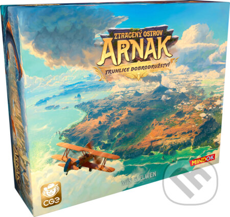 Spoločenská hra: Ztracený ostrov Arnak: Truhlice dobrodružství (rozšírenie, BIG BOX) (Mindok). Mindok, 2025 Spoločenská hra: Ztracený ostrov Arnak: Truhlice dobrodružství (rozšírenie, BIG BOX) (Mindok). Mindok, 2025