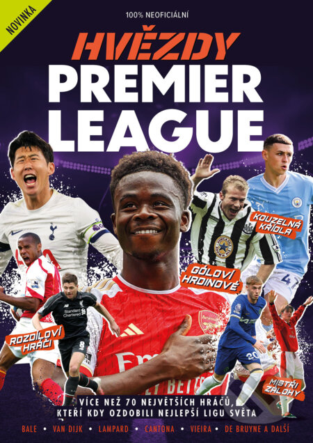 E-kniha: Hvězdy Premier League (Future Publishing). CPRESS, 2025 E-kniha: Hvězdy Premier League (Future Publishing). CPRESS, 2025